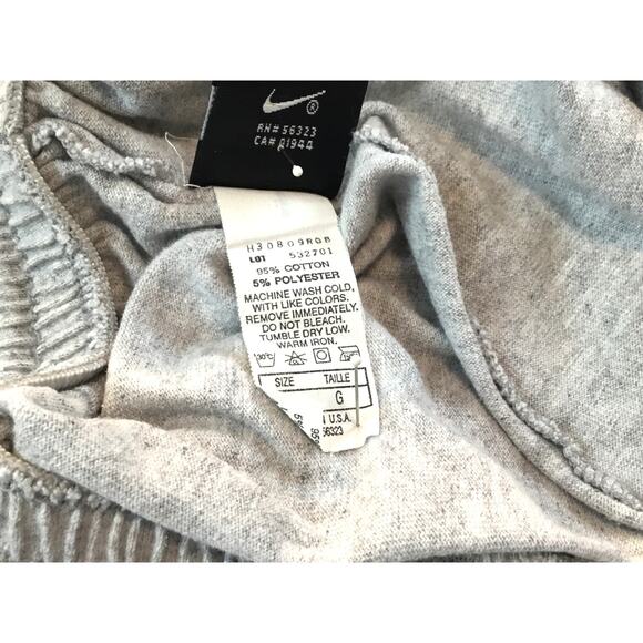 Nike Sweatpants Jogger Sportswear Heather Gray Size Large - Picture 6 of 6